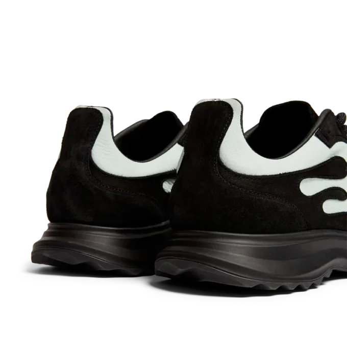 Sneaker Stade da uomo nero e menta