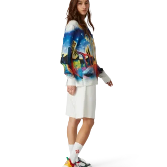 Sneakers Court multicolori da donna