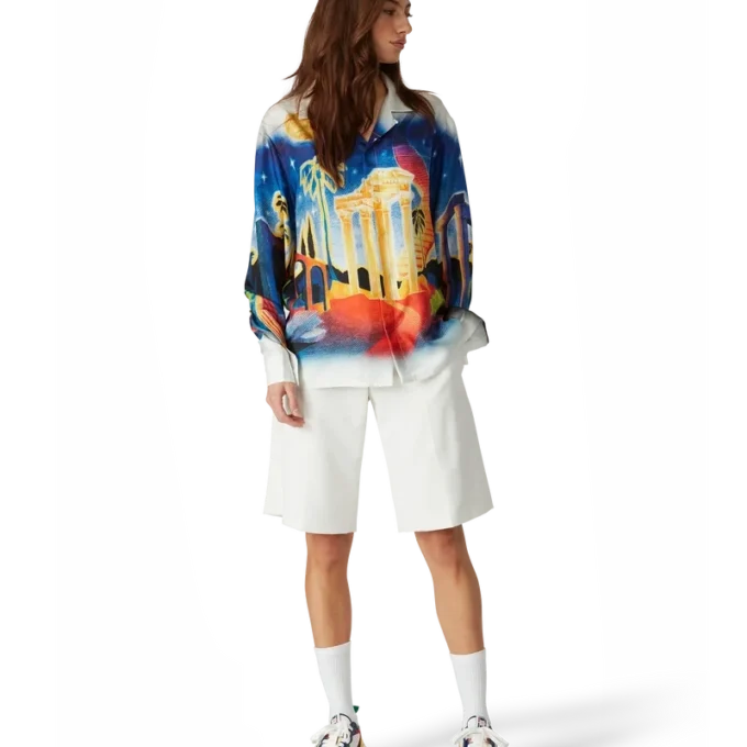 Sneakers Court multicolori da donna