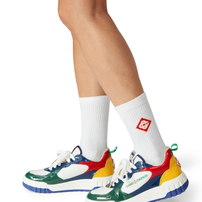 Sneakers Court multicolori da donna