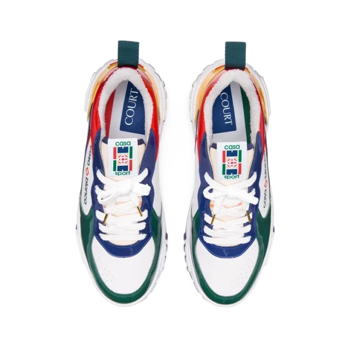 Sneakers Court multicolori da uomo