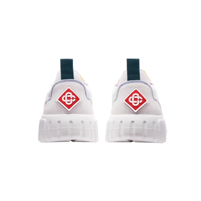 Sneakers da donna Court bianche e multicolori Sneakers da donna Court bianche e multicolori