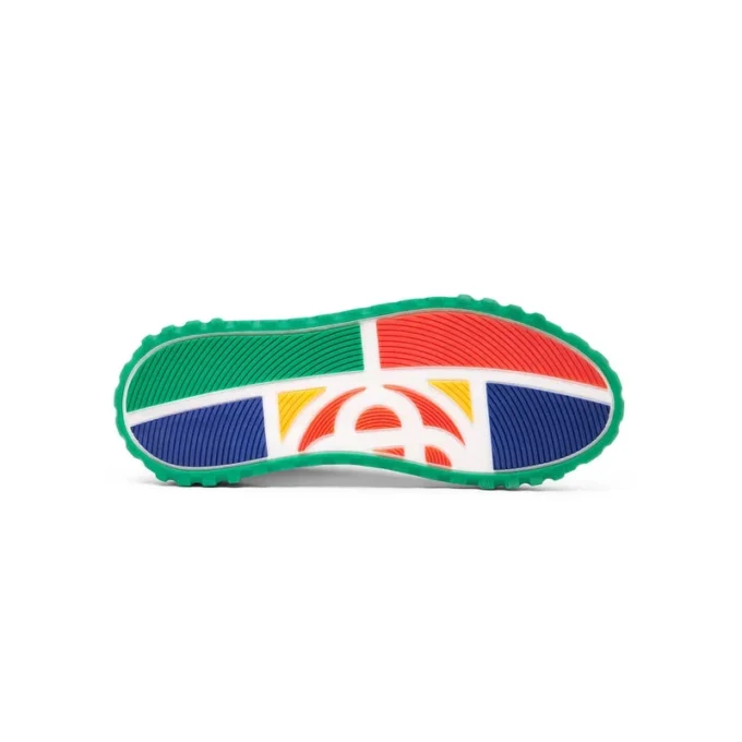 Sneakers da uomo Court arancioni e bianche