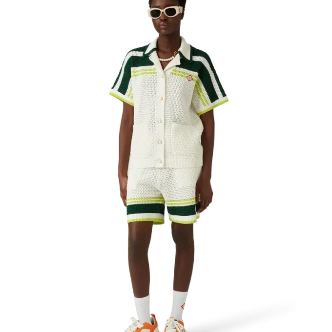 Sneakers da uomo Court arancioni e bianche