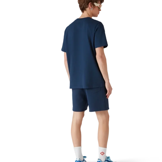 T-shirt a maniche corte con logo a diamante