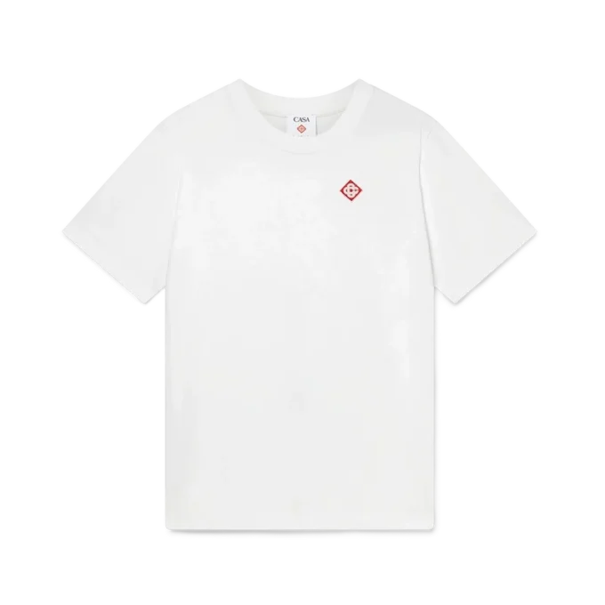 T-shirt a maniche corte con logo Diamond