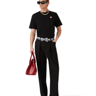 T-shirt a maniche corte con logo Diamond