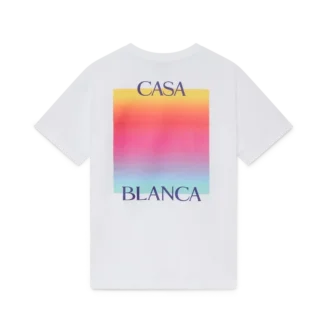 T-shirt a maniche corte con logo Gradient Square