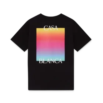 T-shirt a maniche corte con logo Gradient Square