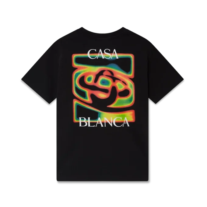 T-shirt a maniche corte con logo Heat Map