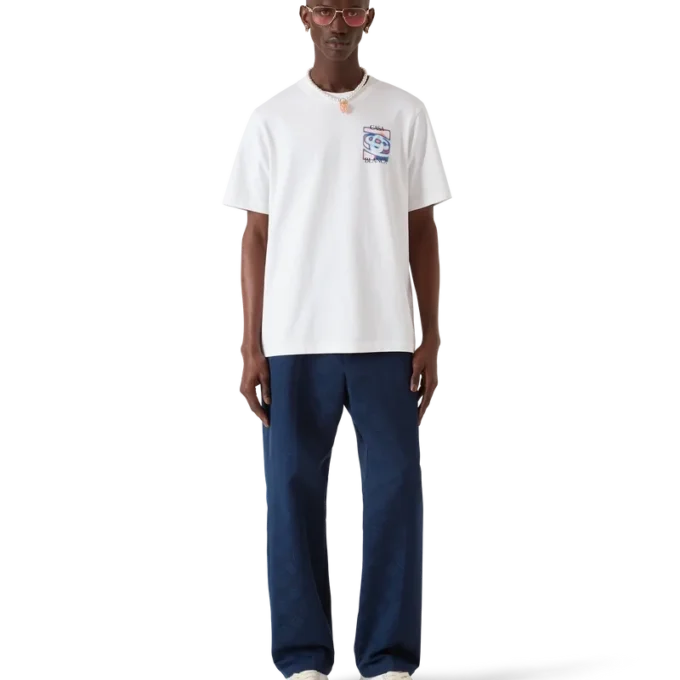 T-shirt a maniche corte con logo Heat Map