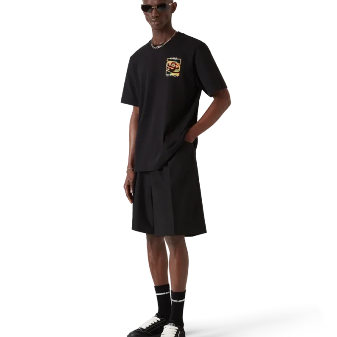 T-shirt a maniche corte con logo Heat Map