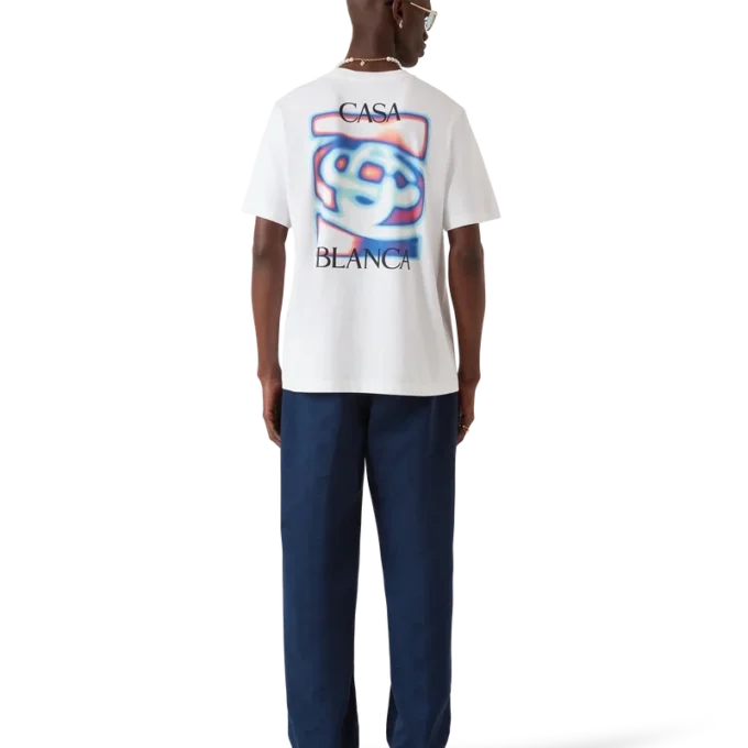 T-shirt a maniche corte con logo Heat Map