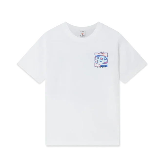 T-shirt a maniche corte con logo Heat Map