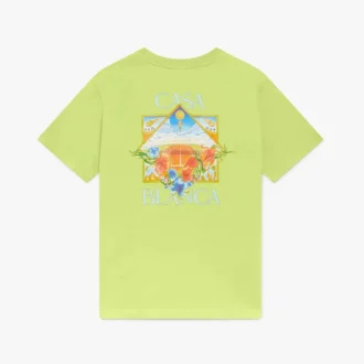 T-shirt a maniche corte Lime Flower Court Icon