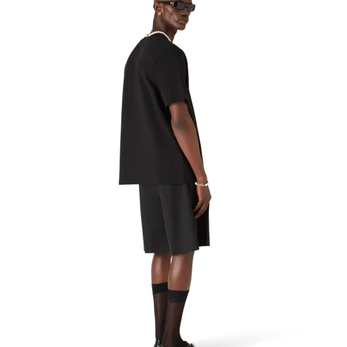 T-shirt a maniche corte Manga Tennis Ball in pantaloncini