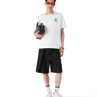 T-shirt a maniche corte Montagne Ondulee