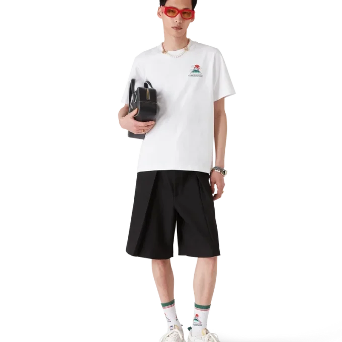 T-shirt a maniche corte Montagne Ondulee