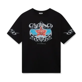 T-shirt a maniche corte oversize Blades in pantaloncini