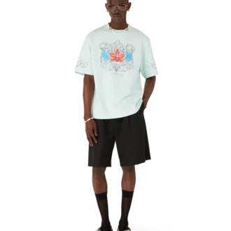 T-shirt a maniche corte oversize Blades in pantaloncini