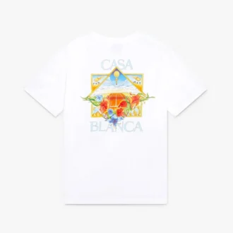 T-shirt a maniche corte White Flower Court Icon