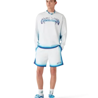 T-shirt a maniche lunghe Blue Fade