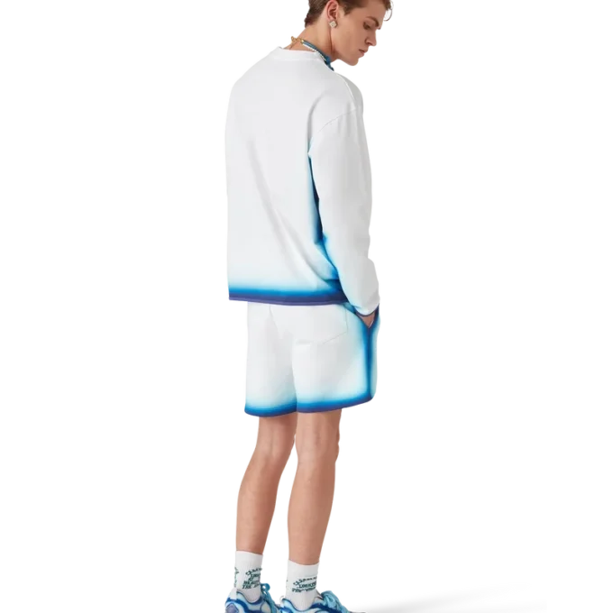 T-shirt a maniche lunghe Blue Fade