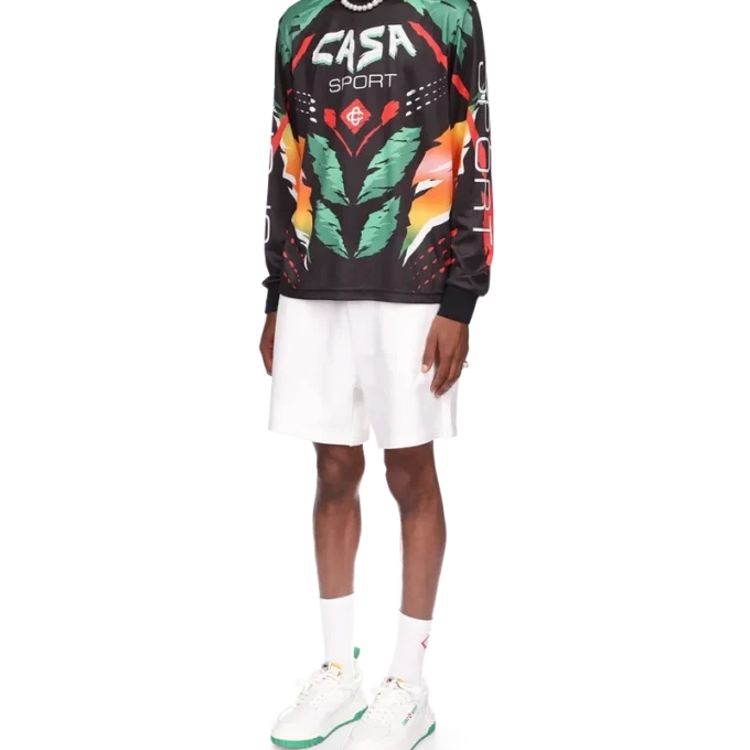 T-shirt a maniche lunghe Casa Moto