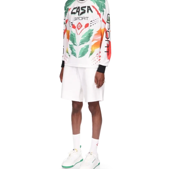 T-shirt a maniche lunghe Casa Moto