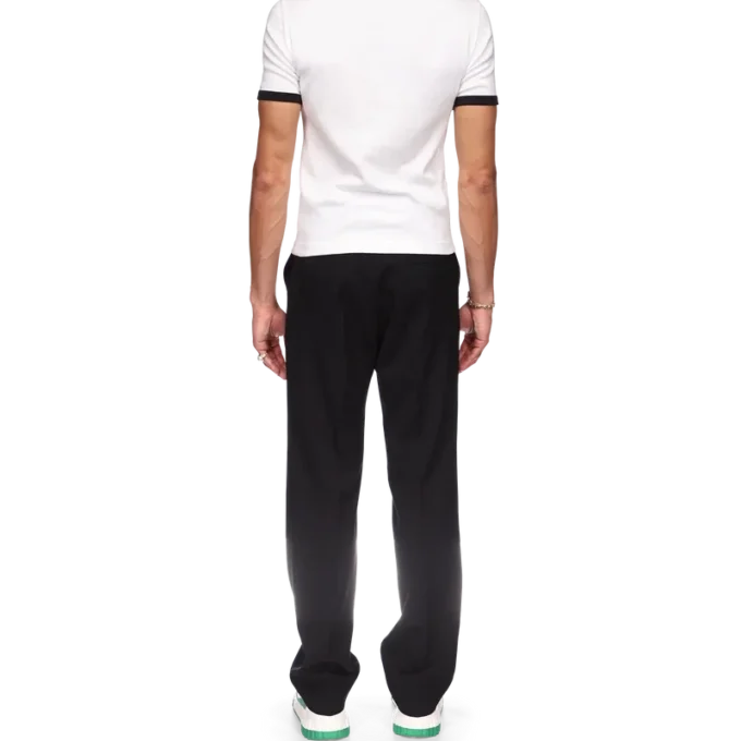 T-shirt a righe sfumate