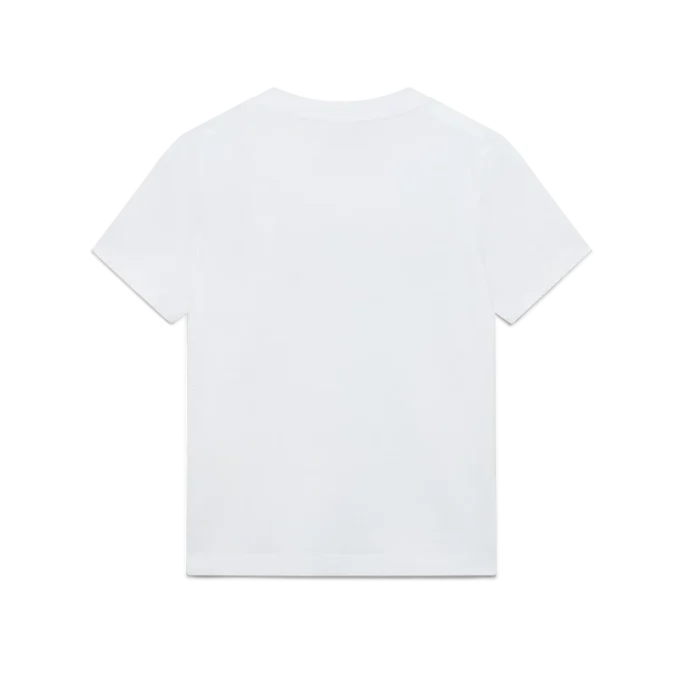 T-shirt aderente a maniche corte con logo Crystal Warped in pantaloncini