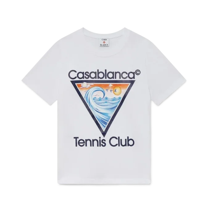 T-shirt con icona del Tennis Club