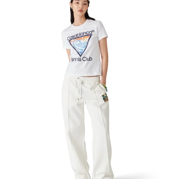 T-shirt con icona del Tennis Club