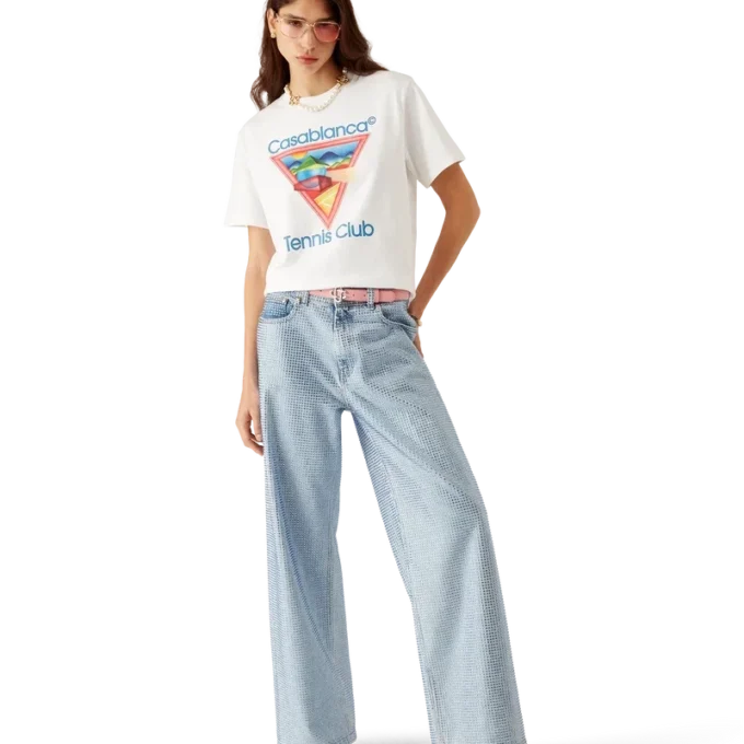 T-shirt con icona del Tennis Club