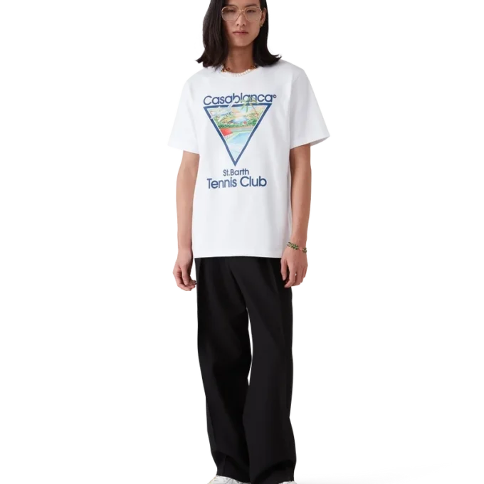 T-shirt con icona del Tennis Club