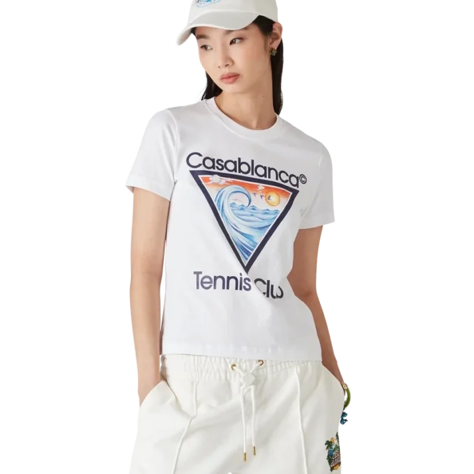 T-shirt con icona del Tennis Club
