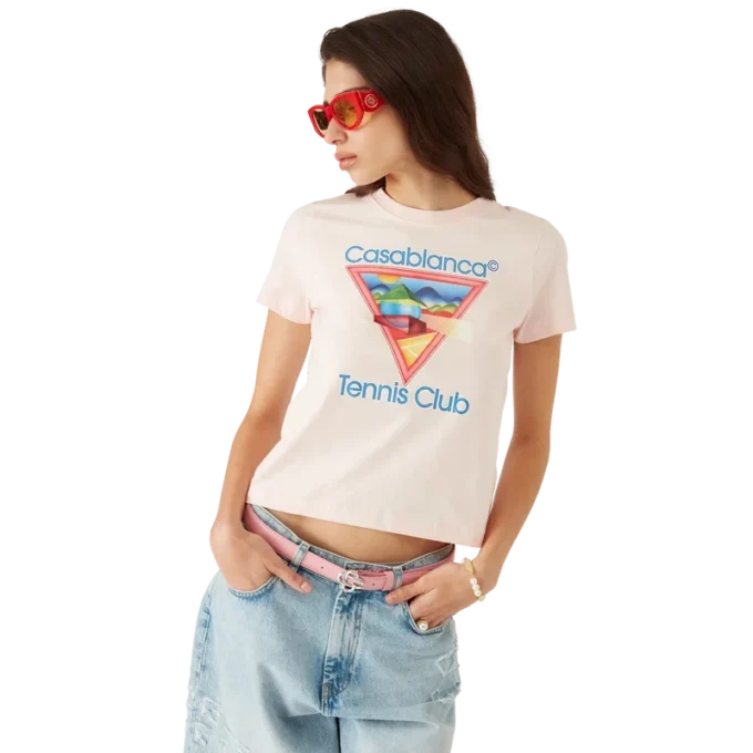 T-shirt con icona del Tennis Club