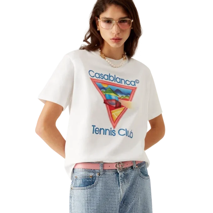 T-shirt con icona del Tennis Club