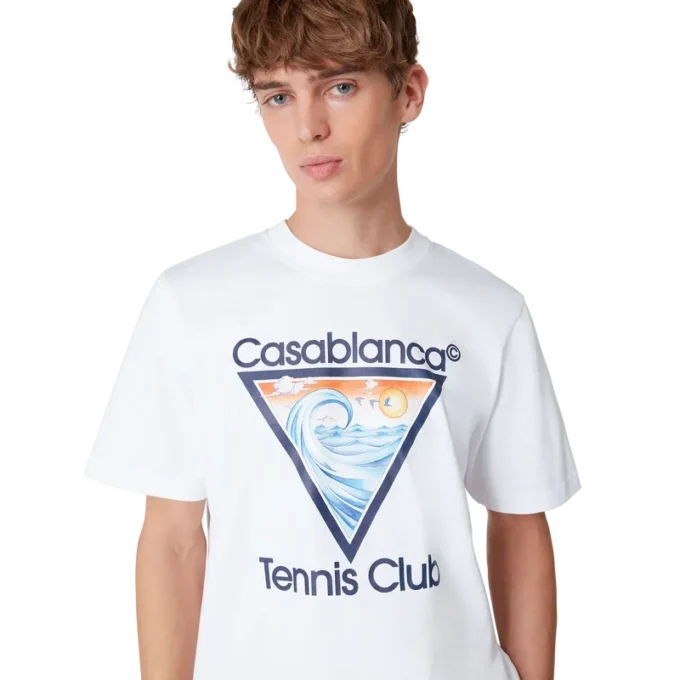 T-shirt con icona del Tennis Club