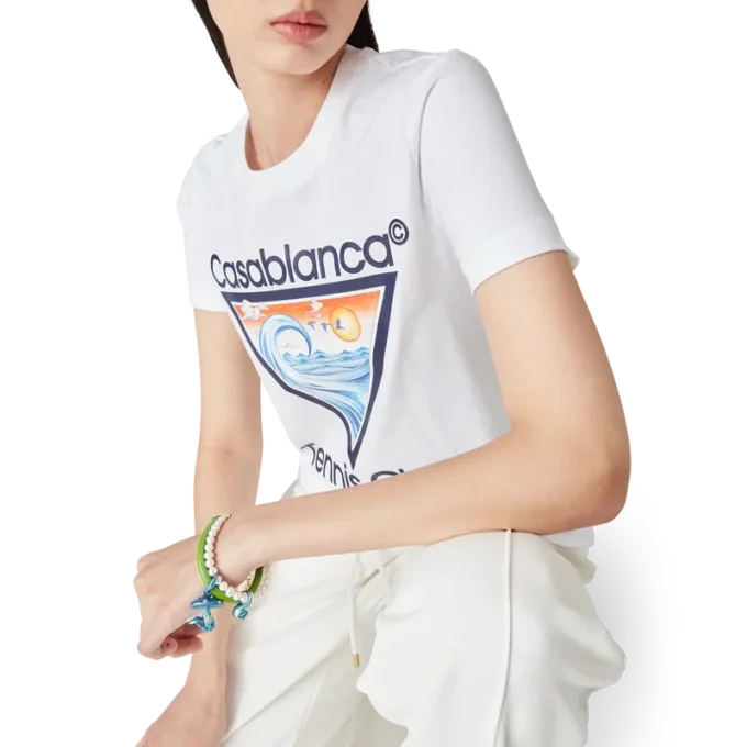 T-shirt con icona del Tennis Club