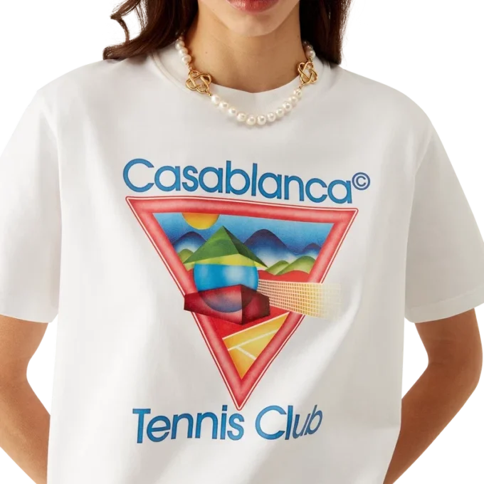 T-shirt con icona del Tennis Club