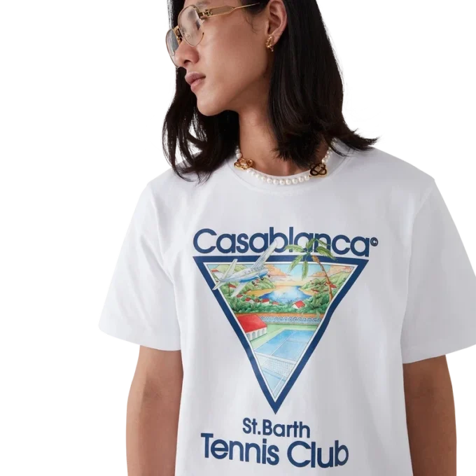 T-shirt con icona del Tennis Club