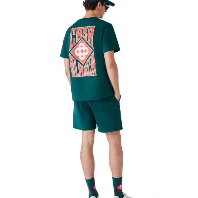 T-shirt con logo Gothic