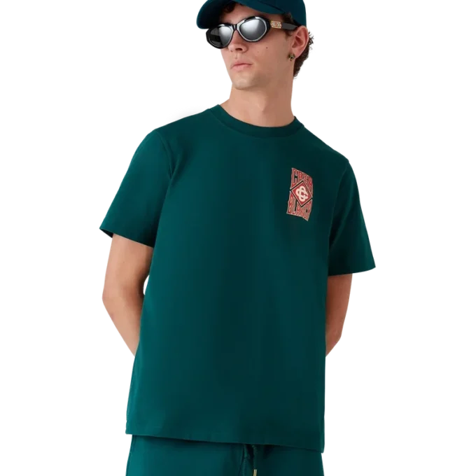 T-shirt con logo Gothic