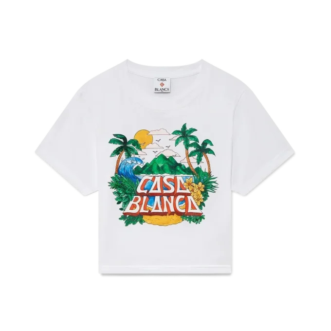 T-shirt corta Casa Beach Wave