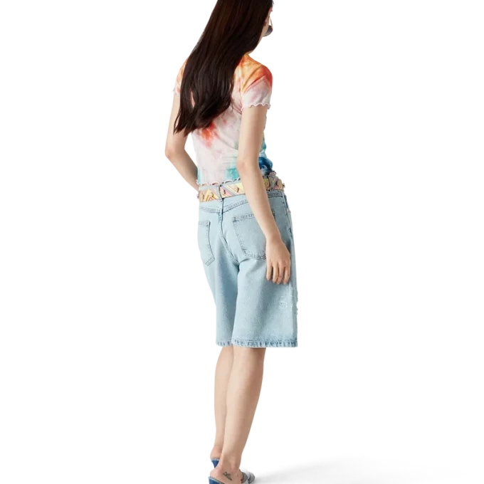 T-shirt in rete tie-dye Surf Trip