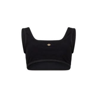 Top bikini in jacquard Monogram