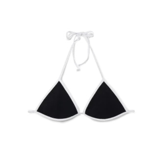 Top bikini testurizzato