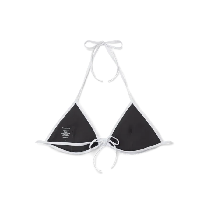 Top bikini testurizzato