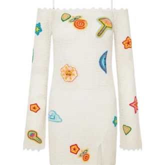 Vestito all’uncinetto con motivo